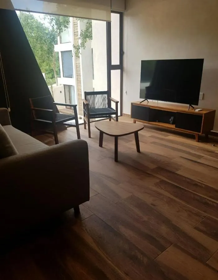 Apartmán Acogedor Departamento En Naab Tulum Mexiko