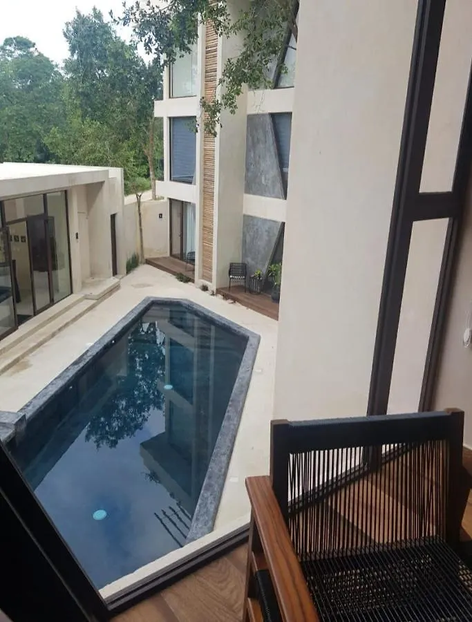 Acogedor Departamento En Naab Tulum Lägenhet 0*,